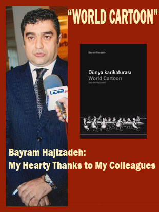 Bayram Hacızadeh "dnya karikaturası"kitabı yazarı Azeri Karikaturcu